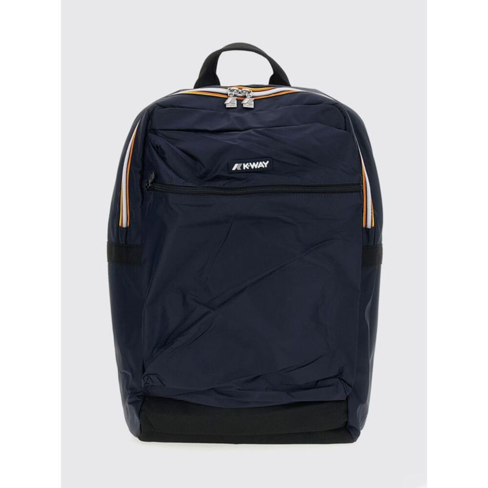 K-Way Men K-Way Mid Laon Waterproof Ripstop Nylon Backpack With Laptop Pocket